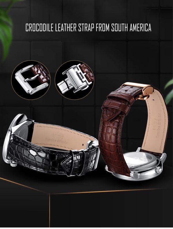 Crocodile leather strap 1178 - Image 3